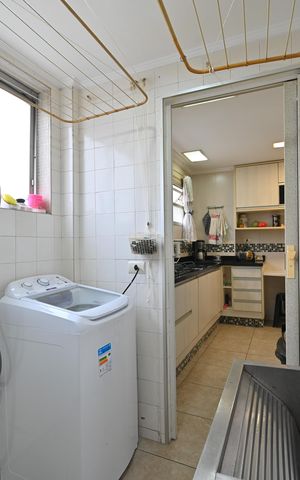 Apartamento à venda com 76m², 2 quartos e 1 vagaLavanderia