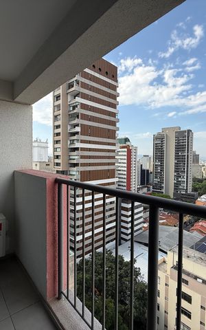 Studio à venda com 25m², 1 quarto e sem vaga