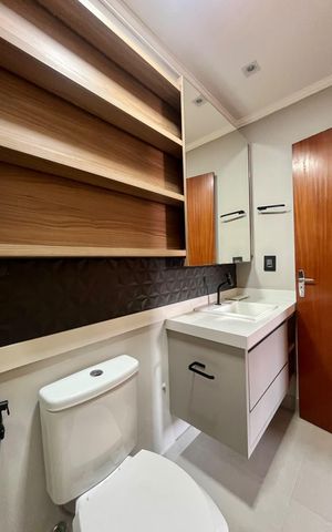 Apartamento à venda com 65m², 2 quartos e 1 vaga Apartamento à venda com 65m², 2 quartos e 1 vagaBanheiro