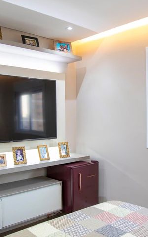 Apartamento à venda com 121m², 3 quartos e 3 vagas Apartamento à venda com 121m², 3 quartos e 3 vagasQuarto 1