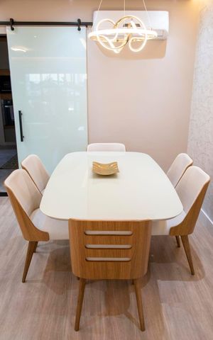 Apartamento à venda com 121m², 3 quartos e 3 vagas Apartamento à venda com 121m², 3 quartos e 3 vagasSala de Jantar