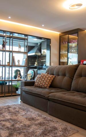 Apartamento à venda com 121m², 3 quartos e 3 vagas Apartamento à venda com 121m², 3 quartos e 3 vagasSala
