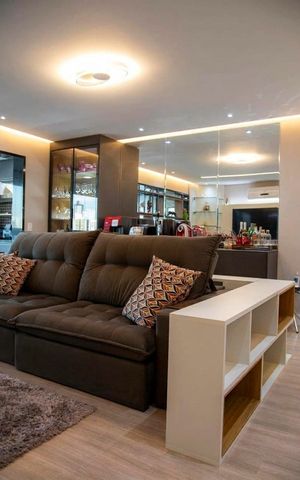 Apartamento à venda com 121m², 3 quartos e 3 vagas Apartamento à venda com 121m², 3 quartos e 3 vagasSala