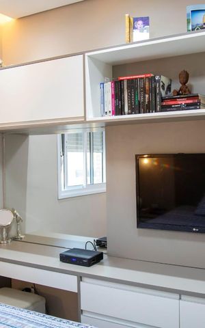 Apartamento à venda com 121m², 3 quartos e 3 vagas Apartamento à venda com 121m², 3 quartos e 3 vagasQuarto 2