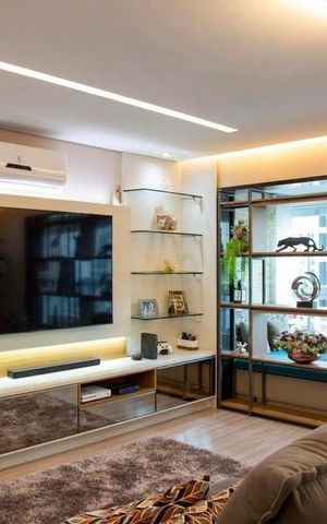 Apartamento à venda com 121m², 3 quartos e 3 vagas Apartamento à venda com 121m², 3 quartos e 3 vagasSala