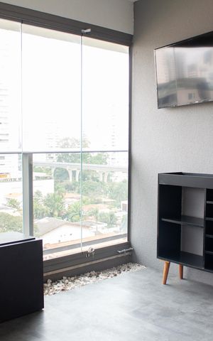 Studio para alugar com 42m², 1 quarto e 1 vaga Studio para alugar com 42m², 1 quarto e 1 vagaStudio