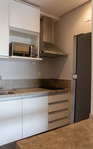 Studio para alugar com 42m², 1 quarto e 1 vaga Studio para alugar com 42m², 1 quarto e 1 vagaStudio
