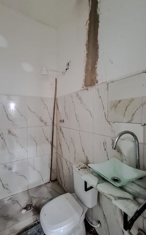 Studio para alugar com 27m², 1 quarto e sem vaga Studio para alugar com 27m², 1 quarto e sem vagaBanheiro
