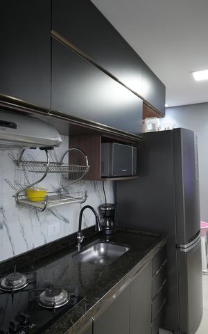Apartamento à venda com 38m², 2 quartos e 1 vagaCozinha