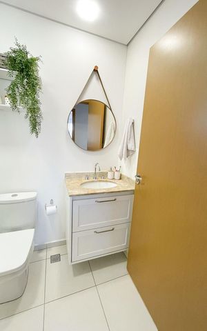 Apartamento à venda com 101m², 3 quartos e 2 vagas Apartamento à venda com 101m², 3 quartos e 2 vagasBanheiro da suíte