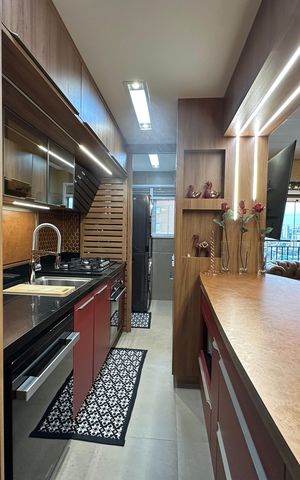 Apartamento para alugar com 88m², 2 quartos e 3 vagas Apartamento para alugar com 88m², 2 quartos e 3 vagasCozinha