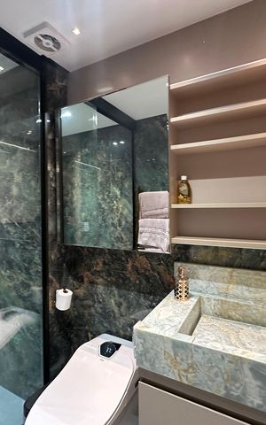 Apartamento para alugar com 88m², 2 quartos e 3 vagas Apartamento para alugar com 88m², 2 quartos e 3 vagasBanheiro da Suíte