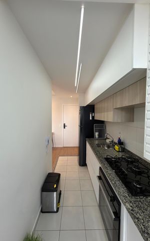 Apartamento à venda com 65m², 2 quartos e 2 vagas Apartamento à venda com 65m², 2 quartos e 2 vagasCozinha e Área de Serviço