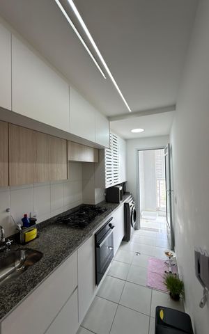 Apartamento à venda com 65m², 2 quartos e 2 vagas Apartamento à venda com 65m², 2 quartos e 2 vagasCozinha e Área de Serviço