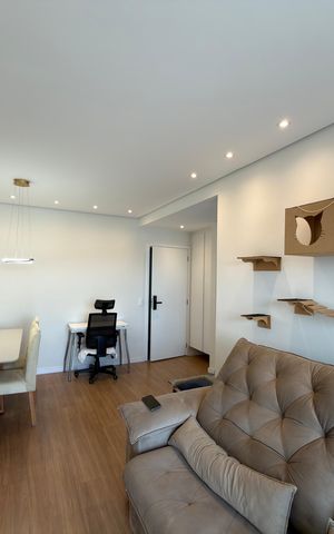 Apartamento à venda com 65m², 2 quartos e 2 vagas Apartamento à venda com 65m², 2 quartos e 2 vagasSala