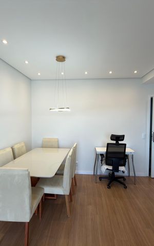 Apartamento à venda com 65m², 2 quartos e 2 vagas Apartamento à venda com 65m², 2 quartos e 2 vagasSala