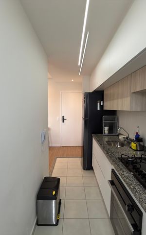 Apartamento à venda com 65m², 2 quartos e 2 vagas Apartamento à venda com 65m², 2 quartos e 2 vagasCozinha e Área de Serviço