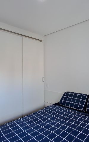 Apartamento para alugar com 35m², 1 quarto e 1 vagaQuarto