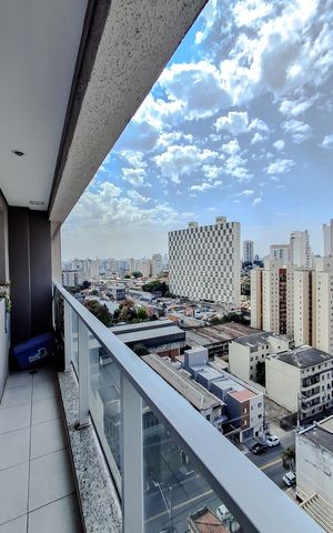Apartamento para alugar com 35m², 1 quarto e 1 vagaVaranda da Sala/Cozinha