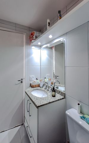 Apartamento para alugar com 35m², 1 quarto e 1 vagaBanheiro