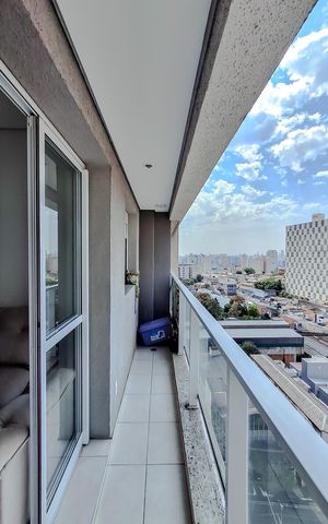 Apartamento para alugar com 35m², 1 quarto e 1 vagaVaranda da Sala/Cozinha