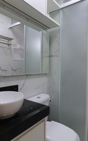 Apartamento para alugar com 60m², 2 quartos e 1 vagaBanheiro