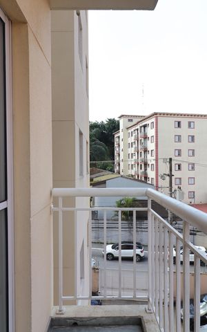Apartamento para alugar com 60m², 2 quartos e 1 vagaVaranda