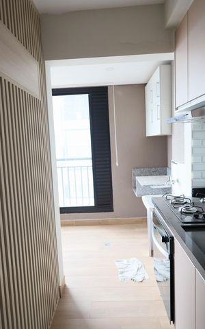 Apartamento à venda com 56m², 3 quartos e 1 vagaCozinha e Área de Serviço