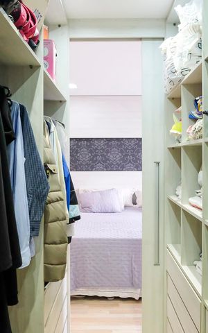 Apartamento à venda com 200m², 3 quartos e 3 vagasCloset da suíte 1