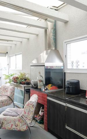 Apartamento à venda com 200m², 3 quartos e 3 vagasVaranda gourmet