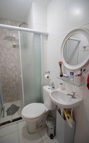 Apartamento para alugar com 43m², 2 quartos e sem vaga Apartamento para alugar com 43m², 2 quartos e sem vagaBanheiro