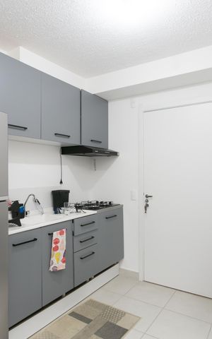 Apartamento para alugar com 48m², 2 quartos e sem vaga Apartamento para alugar com 48m², 2 quartos e sem vagaSala / Cozinha