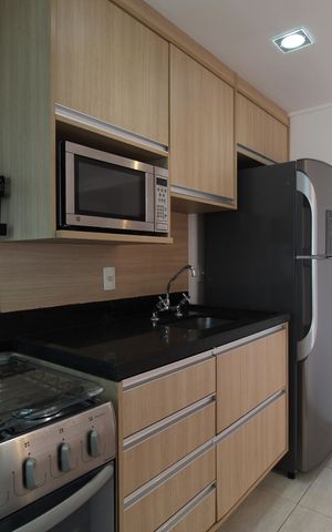 Apartamento à venda com 71m², 2 quartos e 2 vagasCozinha e Área de Serviço
