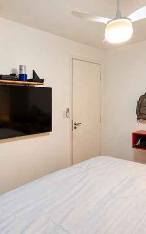 Apartamento à venda com 58m², 2 quartos e 1 vaga Apartamento à venda com 58m², 2 quartos e 1 vagaDormitório 2