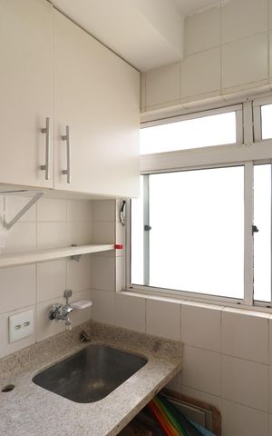 Apartamento para alugar com 48m², 2 quartos e 1 vagaCozinha e Área de serviço 