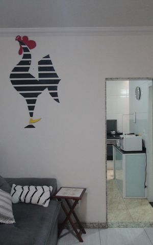 Casa de condomínio à venda com 70m², 2 quartos e 1 vagaSala
