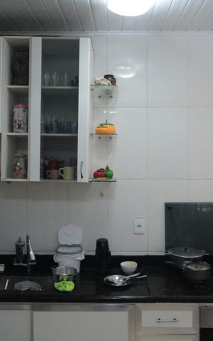 Casa de condomínio à venda com 70m², 2 quartos e 1 vagaCozinha e Área de Serviço