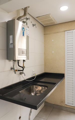 Apartamento para alugar com 70m², 3 quartos e 2 vagas Apartamento para alugar com 70m², 3 quartos e 2 vagasCozinha e Área de Serviço