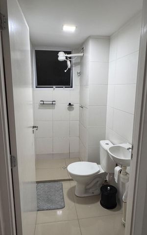 Apartamento para alugar com 41m², 2 quartos e 1 vaga Apartamento para alugar com 41m², 2 quartos e 1 vagaBanheiro