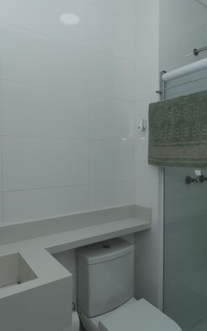 Apartamento à venda com 69m², 2 quartos e 1 vagaBanheiro Social