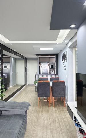 Apartamento para alugar com 55m², 2 quartos e 1 vaga Apartamento para alugar com 55m², 2 quartos e 1 vagaSala