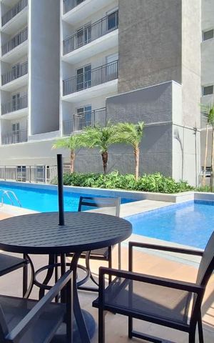 Apartamento para alugar com 27m², 1 quarto e sem vaga Apartamento para alugar com 27m², 1 quarto e sem vagaPiscina