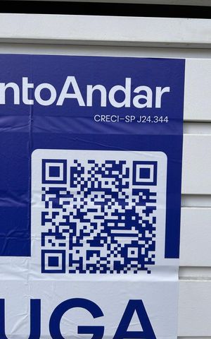 Casa para alugar com 120m², 3 quartos e 2 vagasPlaca Qr Code