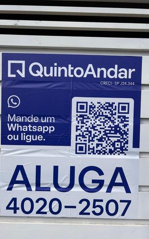 Casa para alugar com 120m², 3 quartos e 2 vagasPlaca Qr Code