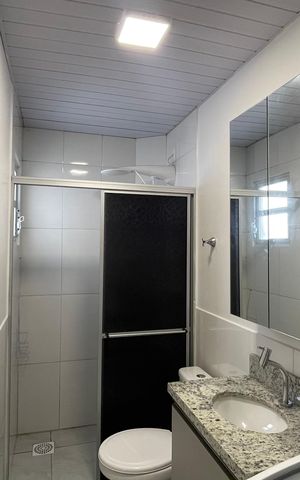 Studio para alugar com 40m², 1 quarto e sem vaga Studio para alugar com 40m², 1 quarto e sem vagaBanheiro