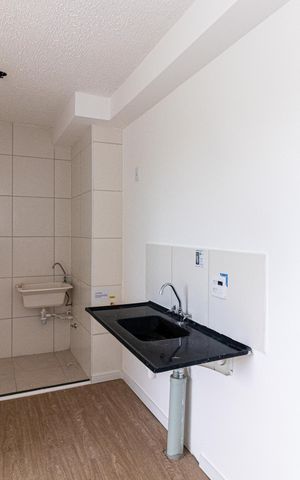 Apartamento para alugar com 34m², 2 quartos e sem vaga Apartamento para alugar com 34m², 2 quartos e sem vagaCozinha