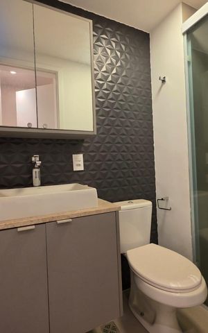 Apartamento à venda com 71m², 2 quartos e 3 vagas Apartamento à venda com 71m², 2 quartos e 3 vagasBanheiro 2