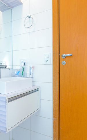 Apartamento para alugar com 58m², 2 quartos e 1 vagaBanheiro 