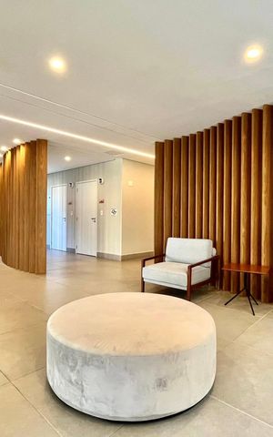 Apartamento à venda com 34m², 1 quarto e sem vaga Apartamento à venda com 34m², 1 quarto e sem vagaHall social