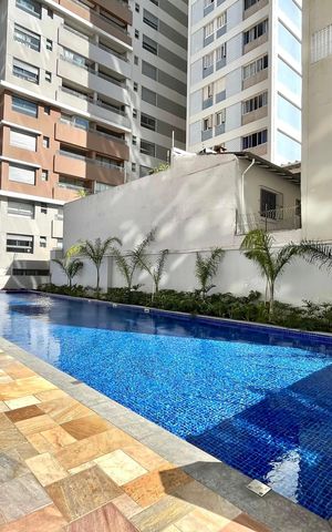 Apartamento à venda com 34m², 1 quarto e sem vaga Apartamento à venda com 34m², 1 quarto e sem vagaÁrea comum - Piscina
